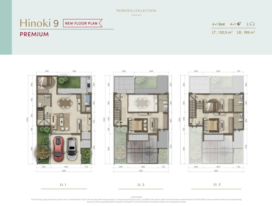 Floor plan for Hinoki