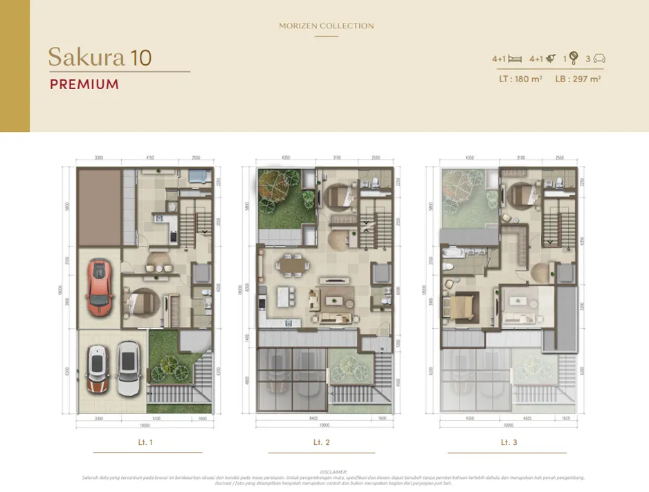 Floor plan for Sakura