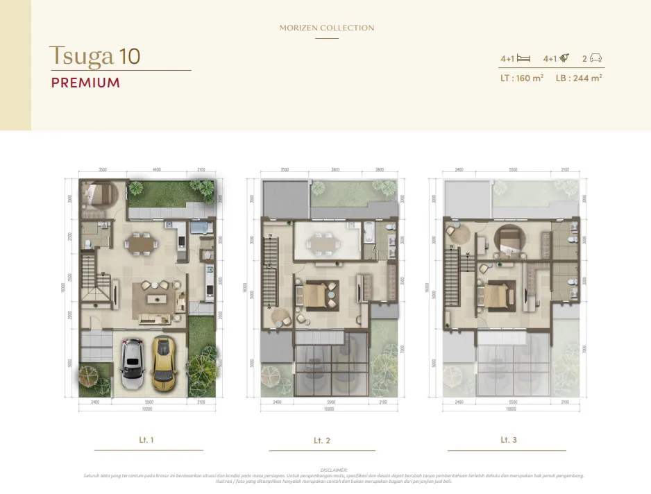 Floor plan for Tsuga